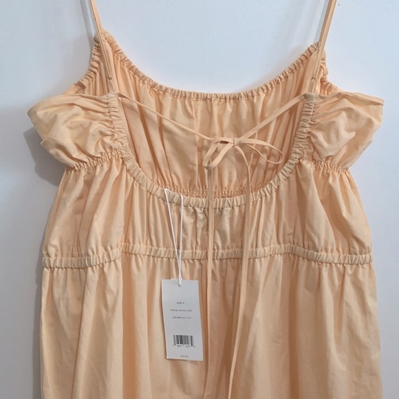 BNWT Vince Women's Tie Back Cami Dress size M retail $495 - Picture 6 of 6